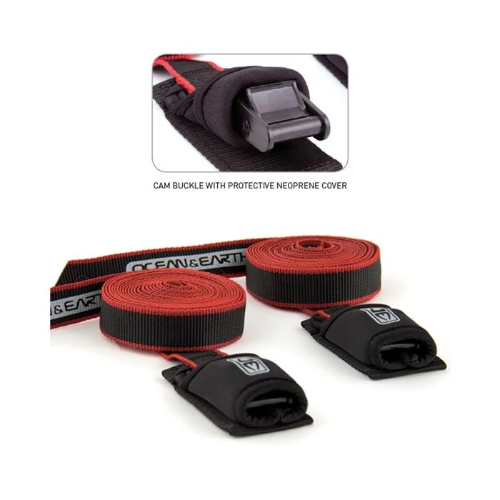 Sangle De Toit (paire) TIE DOWN STRAPS OCEAN & EARTH Taille 16´0´´ / 4.8m 3 Sangle De Toit (paire) TIE DOWN STRAPS OCEAN & EARTH Taille 16´0´´ / 4.8m