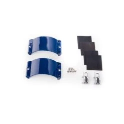 Kit Palan UNIFIBER 2x Clamcleat CL244/S2 Blue Strap, 4x Screws, 4x Rubber     